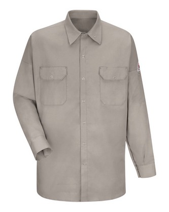 Custom Logo Bulwark Welding Work Shirt SWW2 Embroidered