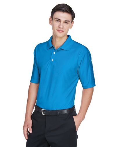 Custom Embroidered UltraClub Men's Cool & Dry Elite Performance Polo - 8415