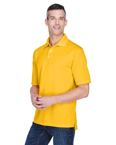 Custom Embroidered  UltraClub Men's Cool & Dry Stain-Release Performance Polo - 8445 