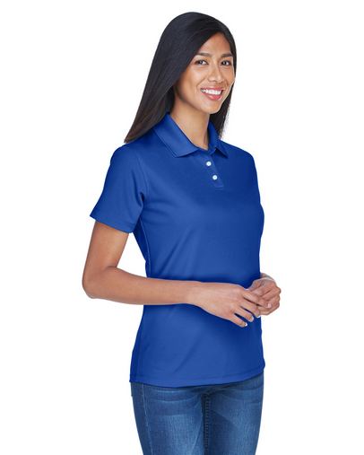 Custom Embroidered UltraClub Ladies' Cool & Dry Stain-Release Performance Polo - 8445L