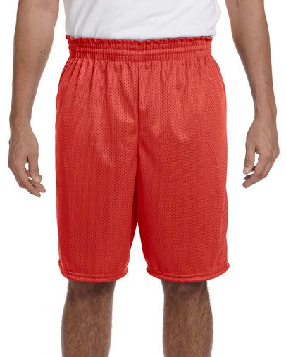 Adult Tricot Mesh/Tricot-Lined 9" Short