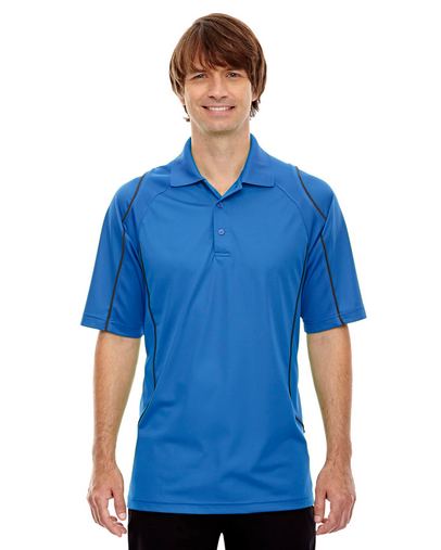  Men's Eperformance??? Velocity Snag Protection Colorblock Polo with Piping 