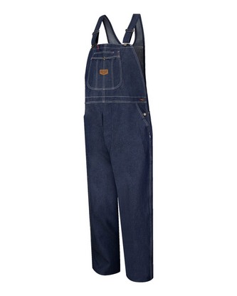  Custom Embroidered Red Kap Denim Bib Overall Extended Sizes BD10EXT With Logo 