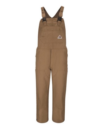  Custom Logo Bulwark Knee Zip Bib Coveralls BLF6 Embroidered 