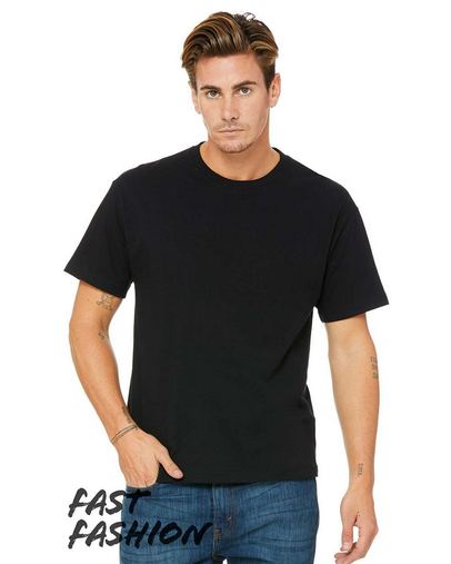Custom Printed BELLA + CANVAS Fast Fashion Heavyweight Street Tee - 3010