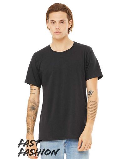 Custom Printed BELLA + CANVAS Fast Fashion Split Hem Tee - 3011