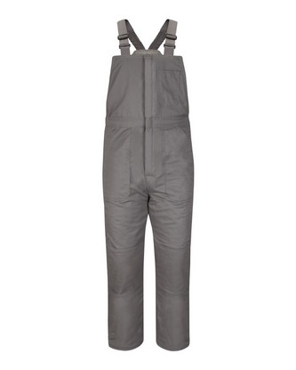 Custom Logo Bulwark Deluxe Insulated Bib Overall - EXCEL FR® ComforTouch - Tall Sizes BLC8T Embroide