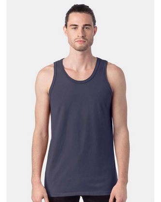  Custom Logo ComfortWash by Hanes Garment-Dyed Unisex Tank Top GDH300 Embroidered 