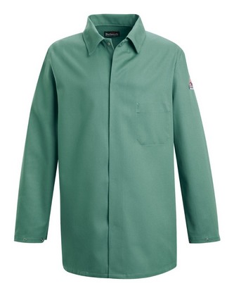 Custom Logo Bulwark Work Coat - EXCEL FR® - 9 oz. - Tall Sizes KEW2T Embroidered