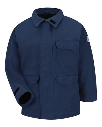 Custom Logo Bulwark Deluxe Parka - Nomex® IIIA - Tall Sizes JNP2T Embroidered