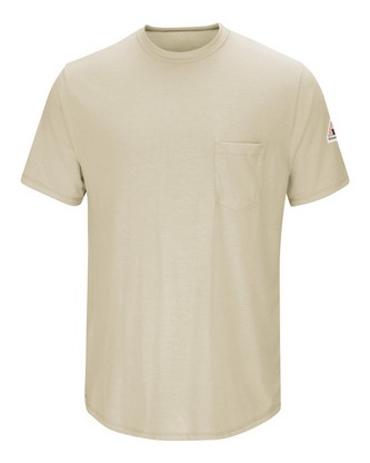  Custom Logo Bulwark Short Sleeve Lightweight T-Shirt - Tall Sizes SMT6T Embroidered 