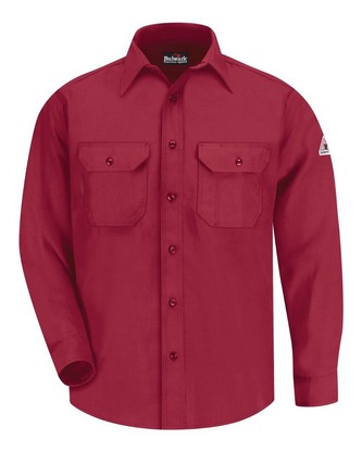 Custom Logo Bulwark Uniform Shirt - Nomex® IIIA - Tall Sizes SND6T Embroidered