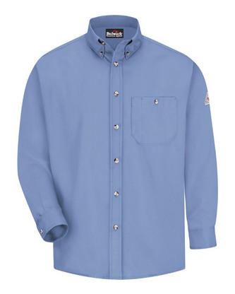 Custom Logo Bulwark EXCEL FR® Dress Shirt - Tall Sizes SEG6T Embroidered