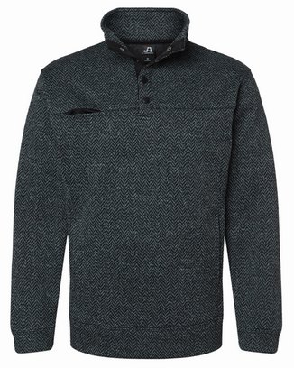 Men's Traverse Herringbone Quarter-Snap Pullover
