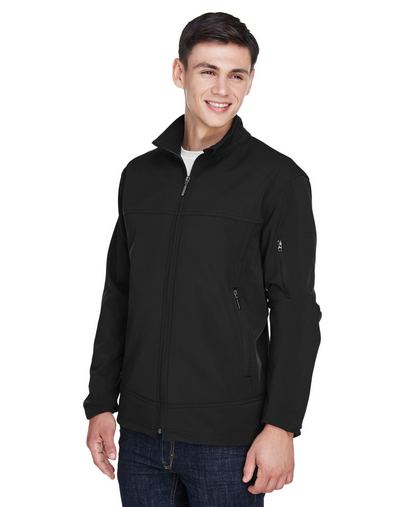 Men's Three-Layer Fleece Bonded Performance Soft Shell Jacket