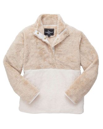  Company Branded Boxercraft Fuzzy Fleece Pullover FZ01 With Logo 