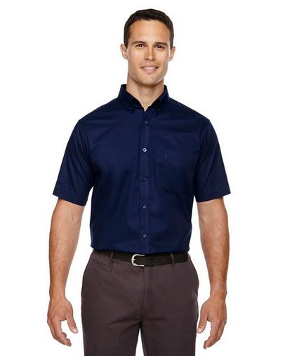 Custom Embroidered  Core 365 Men's Tall Twill Shirts - 88194T 