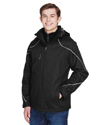  Men's Angle 3-in-1 Jacket with Bonded Fleece Liner 