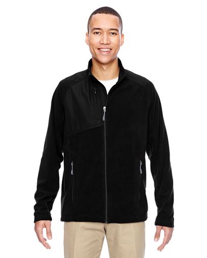  Men's Excursion Trail Fabric-Block Fleece Jacket 