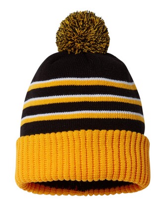  Company Branded Richardson Pom Cuffed Beanie 134 With Logo 