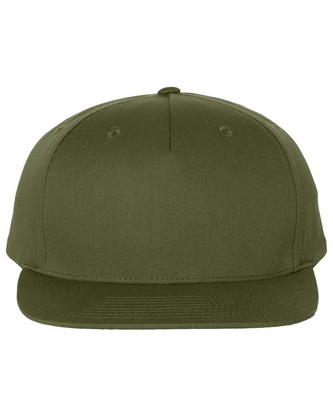 Custom Logo Richardson Pinch Front Structured Snapback Trucker Cap 255 Embroidered