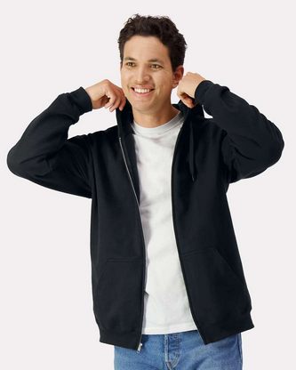  Custom Embroidered Gildan Softstyle® Full-Zip Hooded Sweatshirt SF600 With Logo 