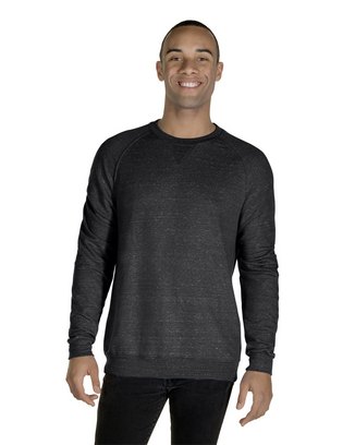 Adult Snow Heather French Terry Crewneck Sweatshirt