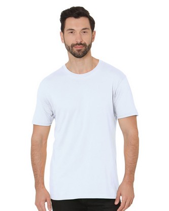 Unisex Fine Jersey T-Shirt - WHITE - S