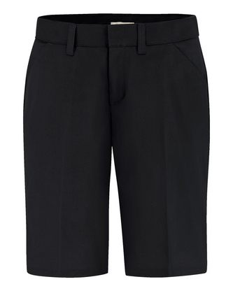 Company Branded Dickies Women's Flat Front Shorts FR22 With Logo