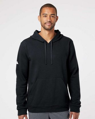 Company Branded Adidas Fleece Hooded Sweatshirt A432 With Logo