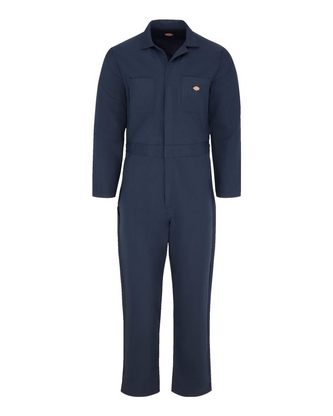  Company Branded Dickies Basic Blended Long Sleeve Coverall - Tall Sizes 4861T With Logo 