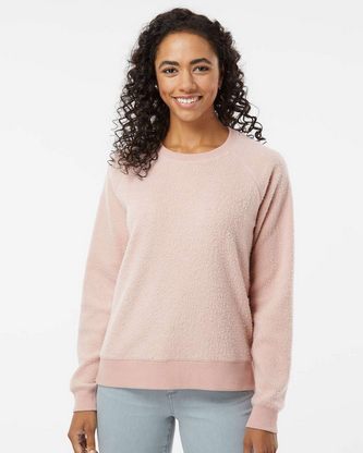 Custom Embroidered Boxercraft Women's Fleece Out Pullover K01 With Logo