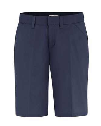 Custom Embroidered Dickies Women's Flat Front Shorts - Plus FW22 With Logo