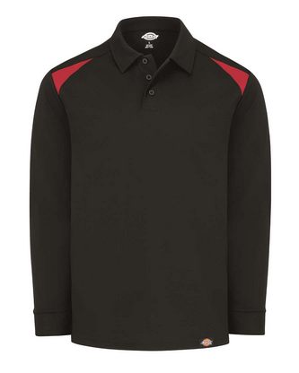 Custom Logo Dickies Team Performance Long Sleeve Shirt LL66 Embroidered