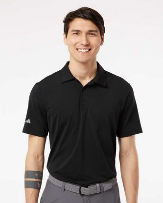 Company Branded Adidas Ultimate Solid Polo A514 With Logo