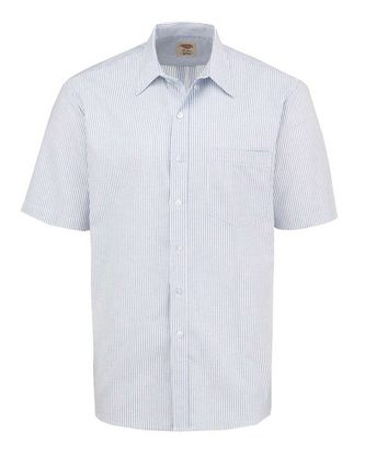 Custom Logo Dickies Short Sleeve Oxford Shirt SSS46 Embroidered