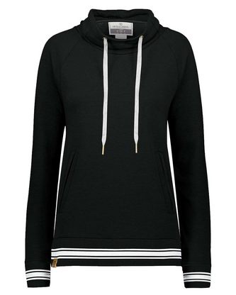 Company Branded Holloway Women's All-American Fleece Funnel Neck Sweatshirt 229763 With Logo