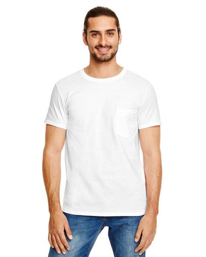  Adult Lightweight Pocket T-Shirt 