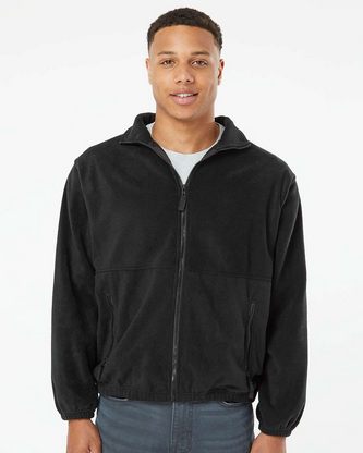 Custom Embroidered Burnside Polar Fleece Full-Zip Jacket 3062 With Logo