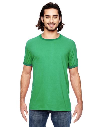  Adult Lightweight Ringer T-Shirt 
