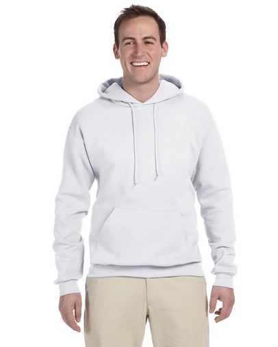  Adult 8 oz., NuBlend® Fleece Pullover Hooded Sweatshirt 
