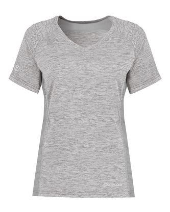 Company Branded Holloway Women's Electrify CoolCore® V-Neck T-Shirt 222771 With Logo