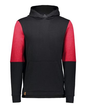  Company Branded Holloway Youth All-American Team Fleece Colorblocked Hooded Sweatshirt 222681 With L 