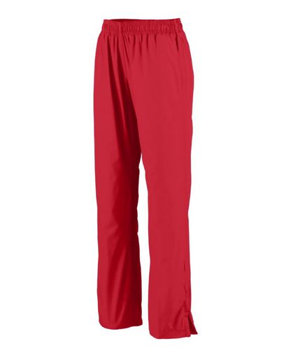 Ladies Polyester Diamond Tech Solid Pant