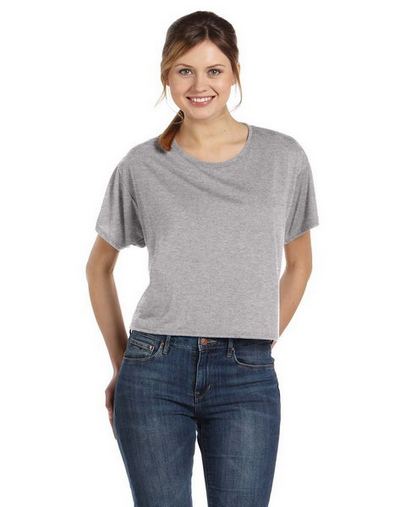  Ladies' Flowy Boxy T-Shirt 