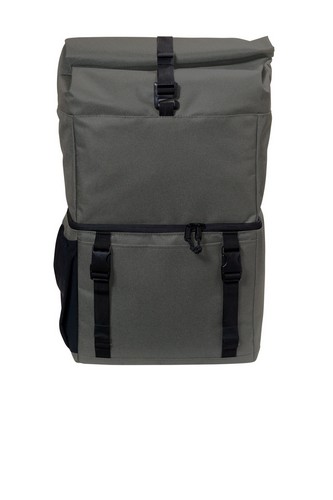 Custom Embroidered Port Authority 18-Can Backpack Cooler BG501 With logo