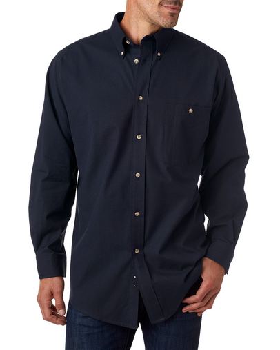  Men's Nailhead Long-Sleeve Woven Shirt 
