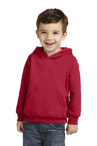 Custom Logo Port & Company Toddler Core Fleece Pullover Hooded Sweatshirt - CAR78TH