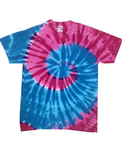 Youth 5.4 oz., 100% Cotton Islands Tie-Dyed T-Shirt