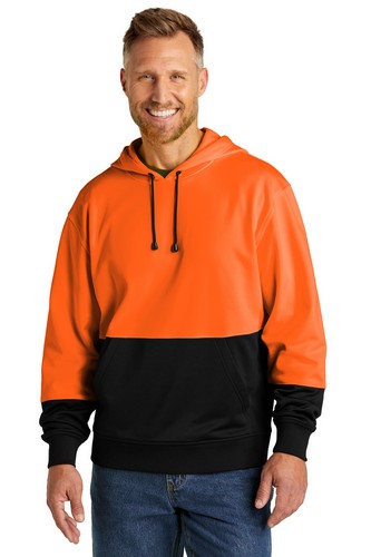 Custom Printed CornerStone Enhanced Visibility Fleece Pullover Hoodie CSF01 With Imprint
